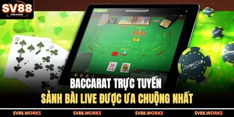 Baccarat trực tuyến