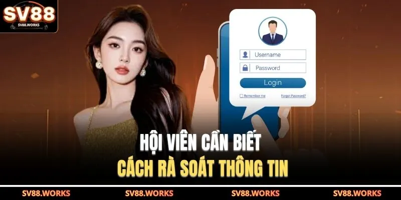 Hội viên cần biết cách rà soát thông tin